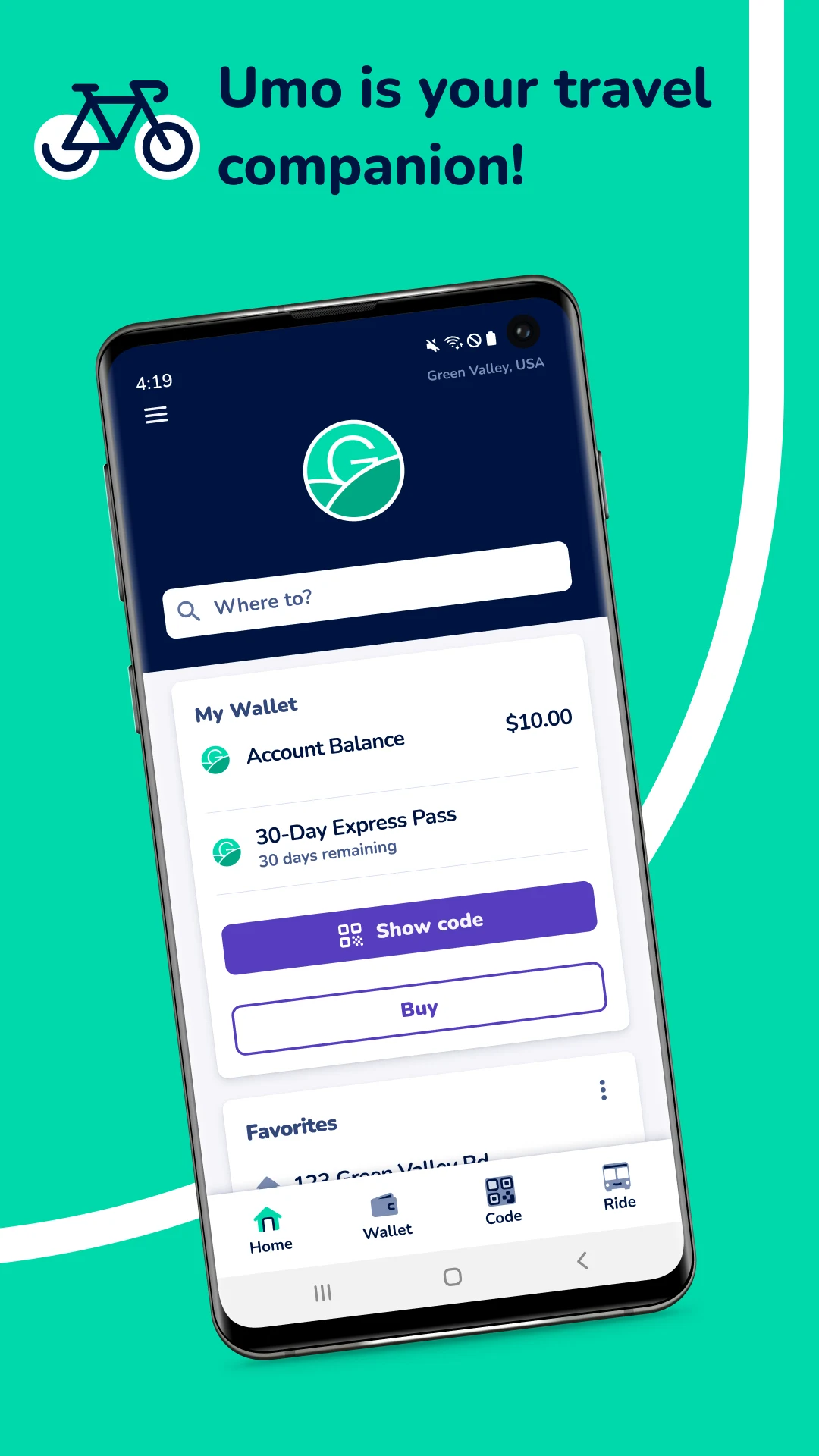 Umo Mobility screenshot